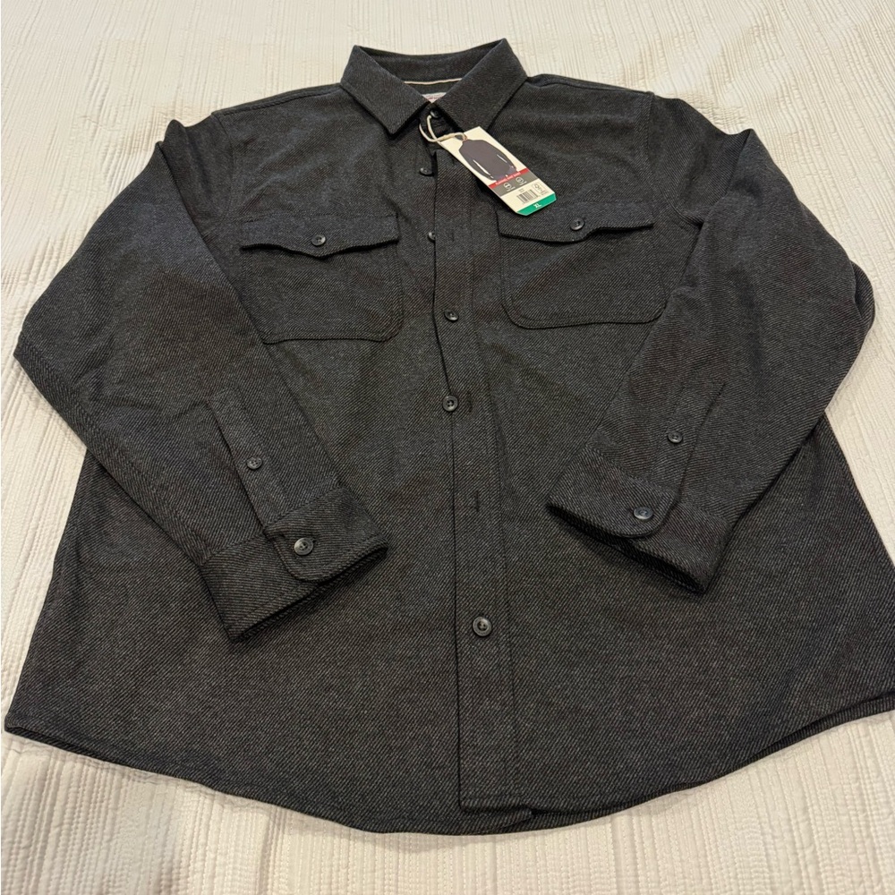 NWT. Wrangler Men's Brushed Knit Shirt
